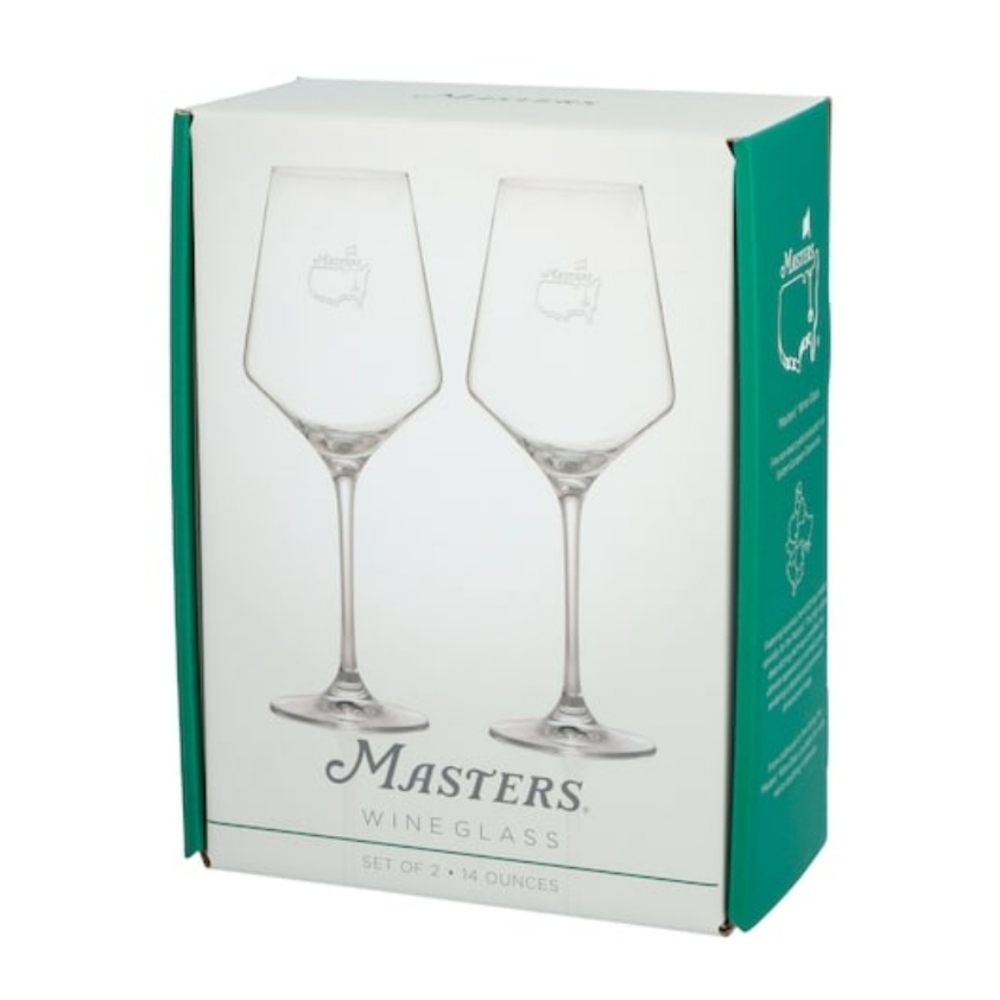 Masters Tournament Wine Glasses 2025